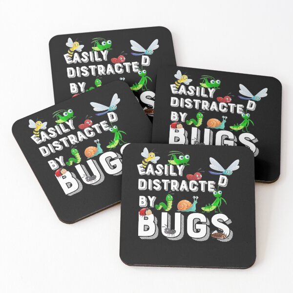 Item preview, Cute Science design Bug Insects Easily Distracted By Bugs  designed and sold by PruitMaebel.
