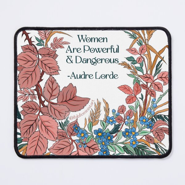Item preview, Audre Lorde, Women Are Powerful and Dangerous designed and sold by fabfeminist.