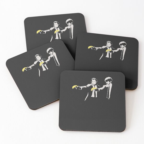 Item preview, Banksy, Homage To AWarhol, Banana And Quentin Tarantino, Artwork Reproduction, Posters, Prints, Bags designed and sold by MichaelSkelton.