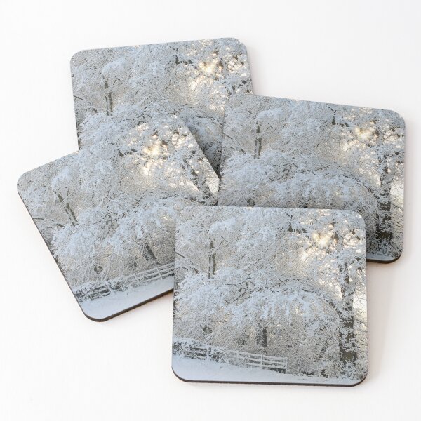 Item preview, Sunburst Through Snow Covered Trees designed and sold by AlysonFennell.