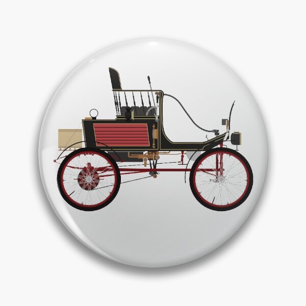 Item preview, 1899 Steam Powered Car (Black) designed and sold by JHMimaging.