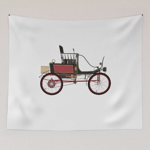Item preview, 1899 Steam Powered Car (Black) designed and sold by JHMimaging.