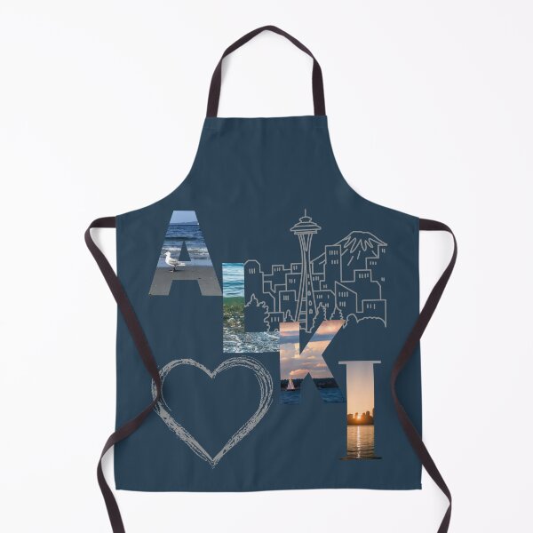 Item preview, Alki Beach Seattle Skyline Design designed and sold by Constant Readers.