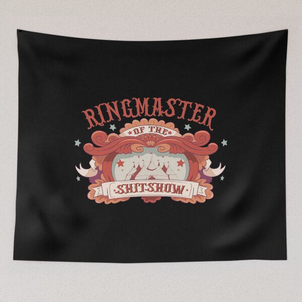 Item preview, Circus Ringmaster,throwback circus stripes, fonts great, ringmaster mom , ringmaster dad .																 designed and sold by plussorn.