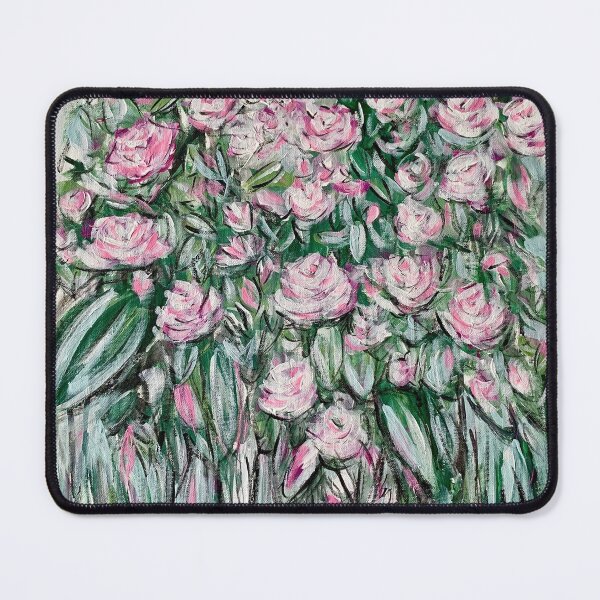 Item preview, Pink Roses in the Garden designed and sold by samantharedfern.