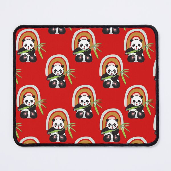 Item preview, Cute Panda with cute rainbow pattern- Cute animal friendly panda designed and sold by Vibing-Right.