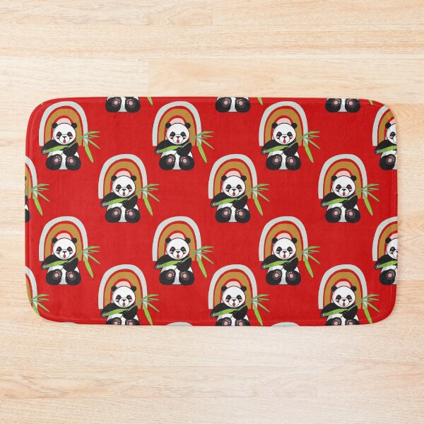 Item preview, Cute Panda with cute rainbow pattern- Cute animal friendly panda designed and sold by Vibing-Right.