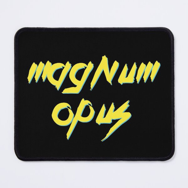Item preview, Magnum Opus Grand Masterpiece Latin Quote designed and sold by Legit Hooligan.