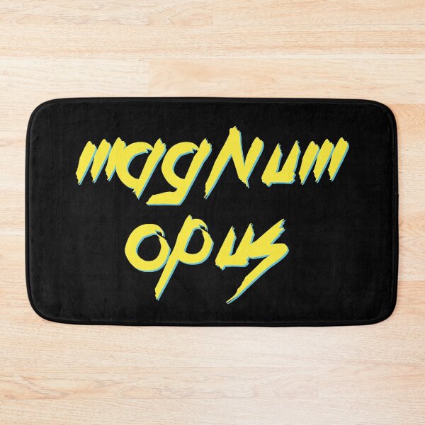 Item preview, Magnum Opus Grand Masterpiece Latin Quote designed and sold by Legit Hooligan.
