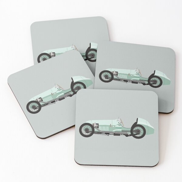 Item preview, Austin 7 Single Seater Racing Classic Car (Light Green)  designed and sold by JHMimaging.