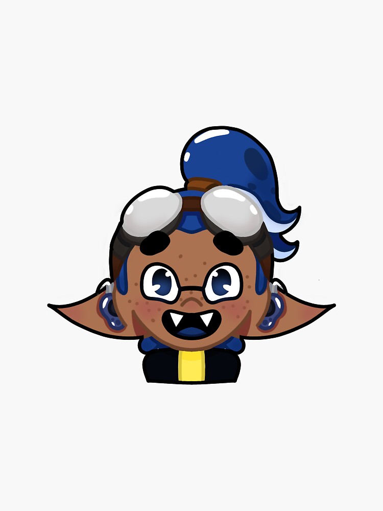 "Goggles (Coroika) Headcanon" Sticker for Sale by froggiekirby10