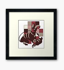 loose the hounds Framed Print