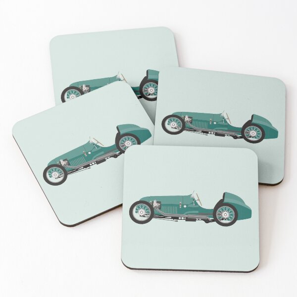 Item preview, Austin 7 Single Seater Racing Classic Car (Racing Green)  designed and sold by JHMimaging.