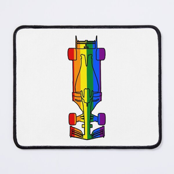 Item preview, Formula 1 Car - Rainbow - Pride designed and sold by Harley-Jay.
