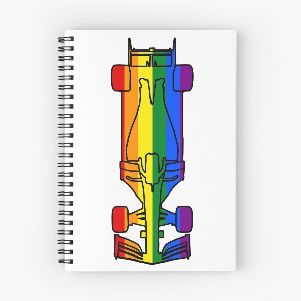 Item preview, Formula 1 Car - Rainbow - Pride designed and sold by Harley-Jay.