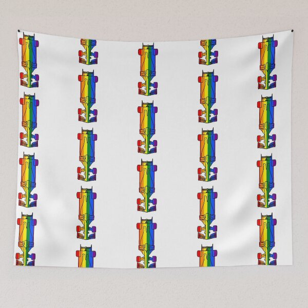 Item preview, Formula 1 Car - Rainbow - Pride designed and sold by Harley-Jay.