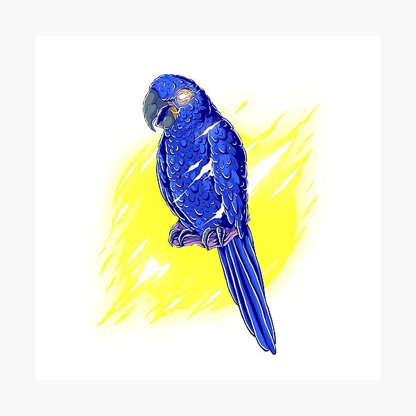 Item preview,  Blue Arara designed and sold by StreetComp.