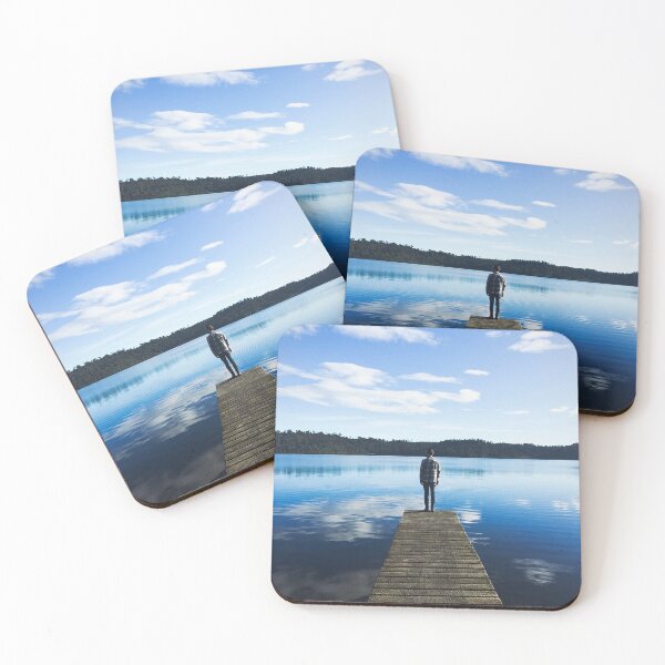 Item preview, Dali Style Lonely Man Scene designed and sold by JoyforU.