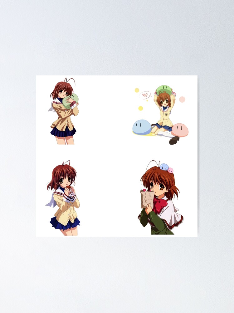 Nagisa Furukawa - Clannad Poster for Sale by muwumbe