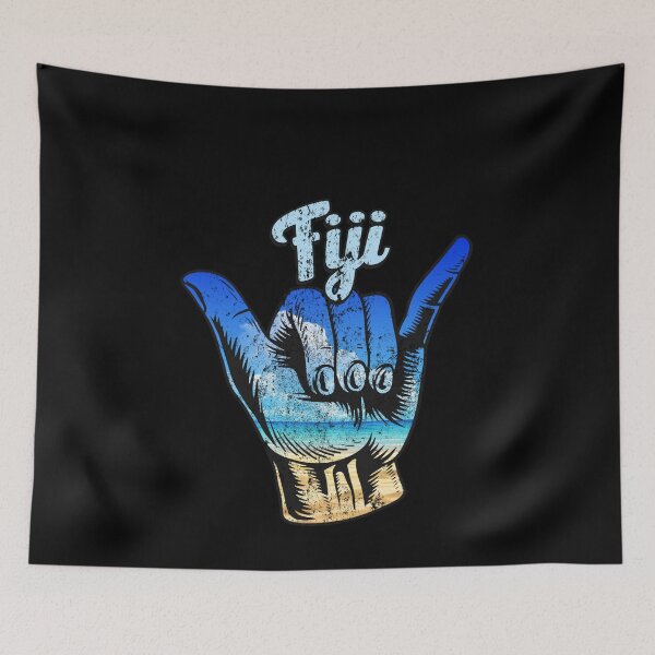 Item preview, Fiji shaka hand. Fiji surfing designed and sold by chrlalexandru.