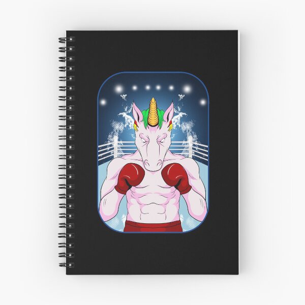 Item preview, Boxer Unicorn Fighter In The Ring Pugilist Red Boxing Gloves designed and sold by PruitMaebel.