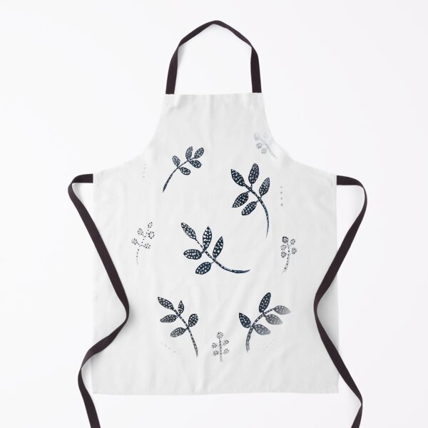 Item preview, Grey and Silver Botanical Print designed and sold by samantharedfern.