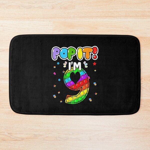 Item preview, Birthday Kids Pop It I am 9 years old 9th Birthday Fidget  designed and sold by PruitMaebel.