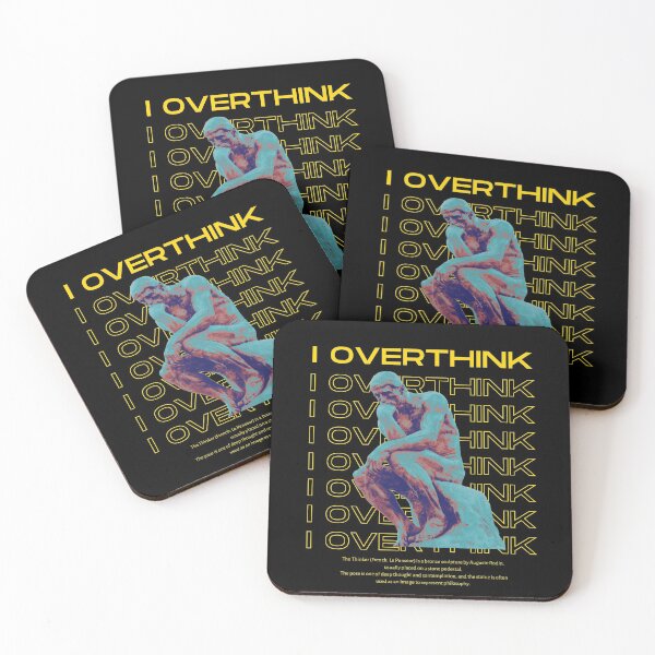 Item preview, I overthink - Modern Streetwear   designed and sold by NocheStudio.