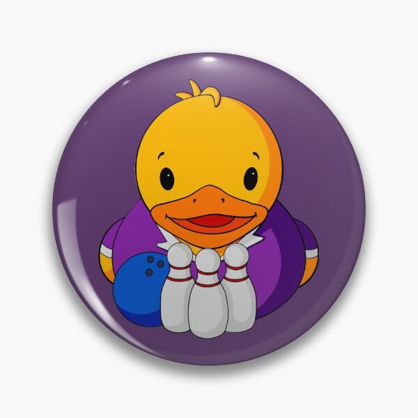 Item preview, Bowling Rubber Duck designed and sold by Alisha Ober Designs.