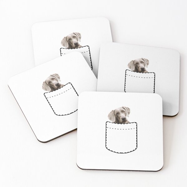 Item preview, Weimaraner In Pocket designed and sold by apuppyfeed.