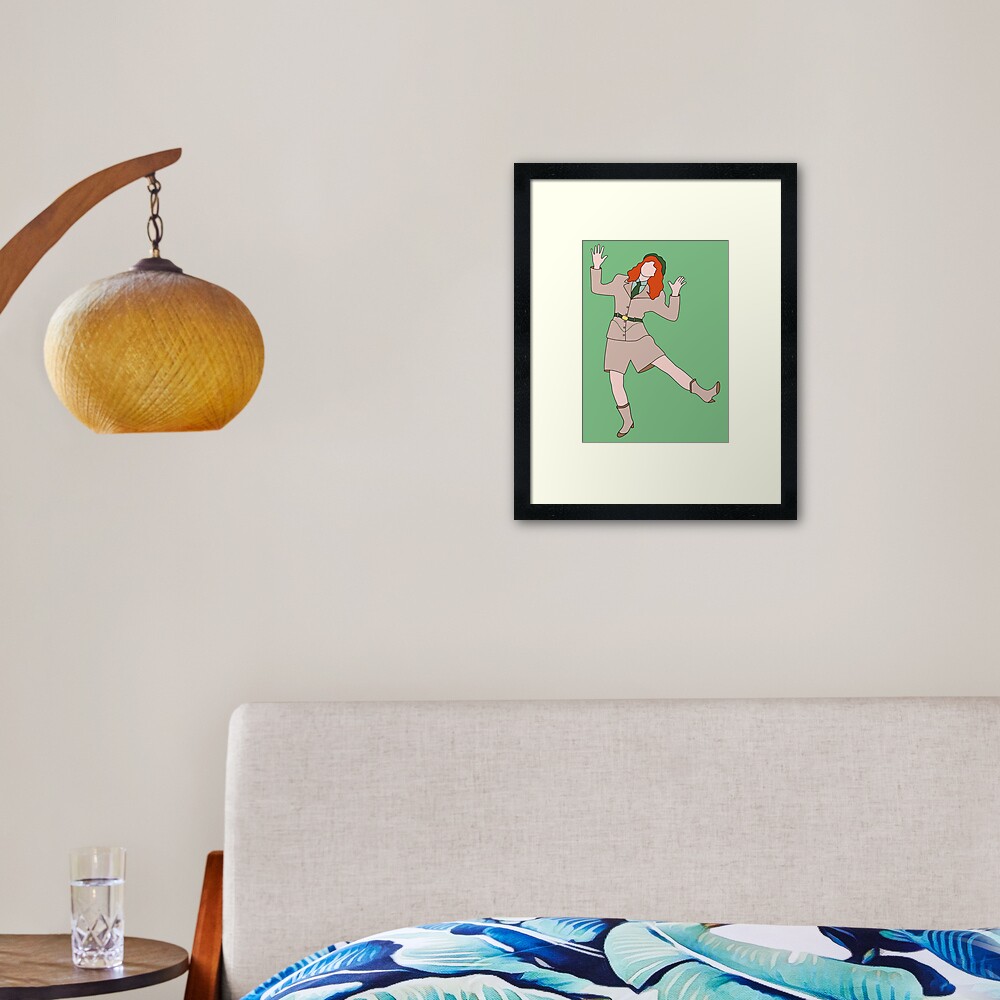 do the freddie! Framed Art Print