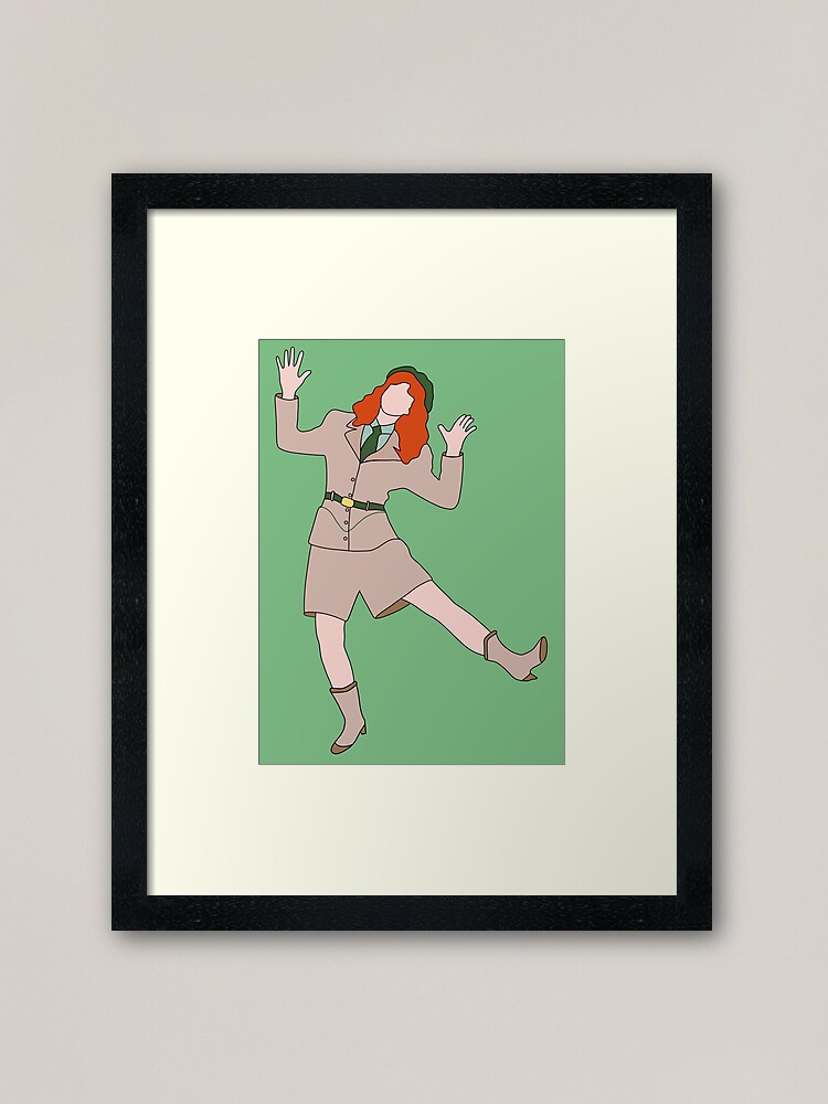 Alternate view of do the freddie! Framed Art Print