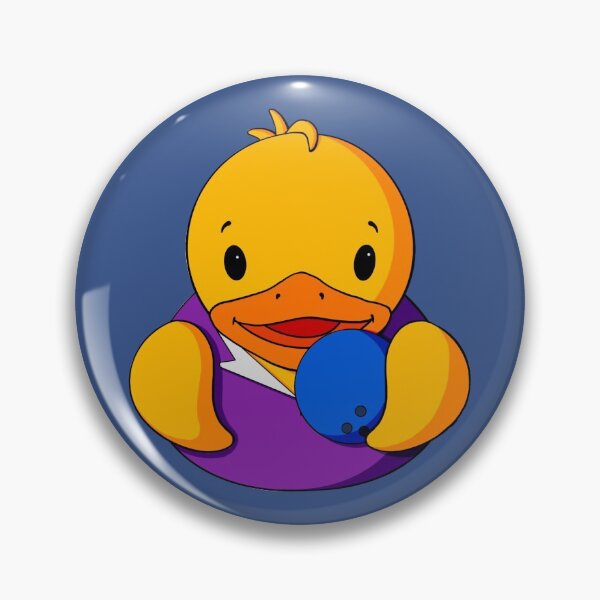 Item preview, Bowler Rubber Duck designed and sold by Alisha Ober Designs.