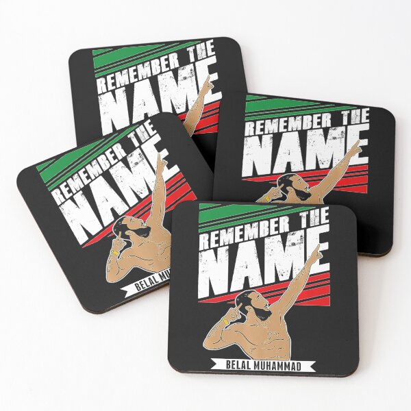 Item preview, Belal Remember The Name Muhammad MMA Flag Graphic Premium  designed and sold by MMA126.