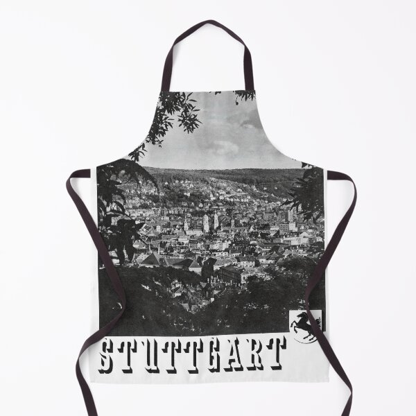 Item preview, Stuttgart 1940s Black and White Vacation Poster Ad Photograph designed and sold by Maljonic.