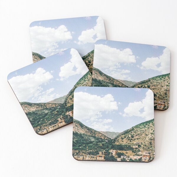 Item preview, Houses in the Mountain Valley Landscape designed and sold by JoyforU.