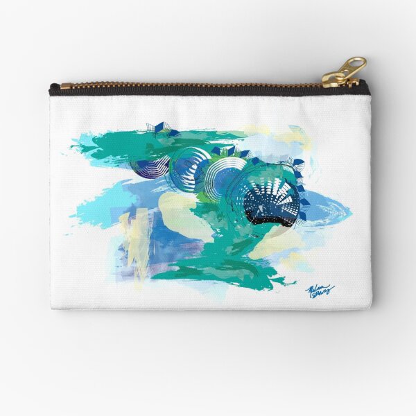 Nantucket Seashells Zipper Pouch