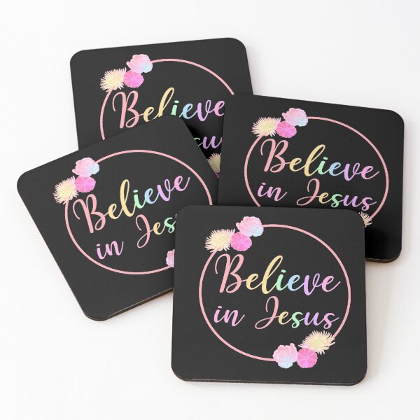 Item preview, Believe In Jesus With Roses Flowers - Flowers designed and sold by Stepingston.