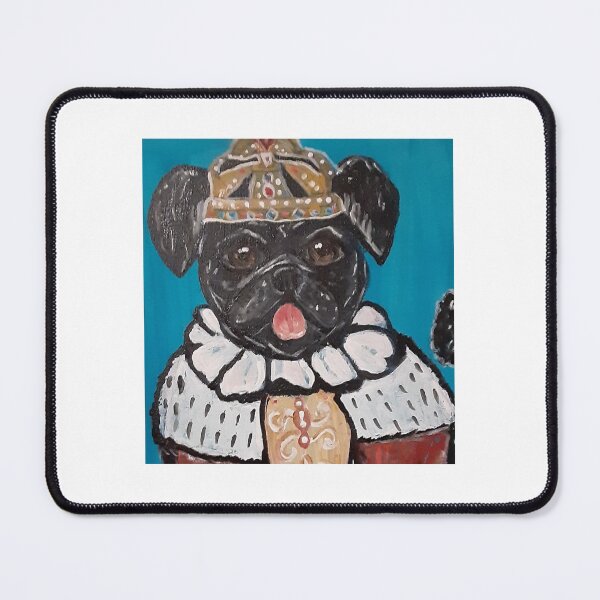 Item preview, King Pugsley designed and sold by Angela Kann Art.