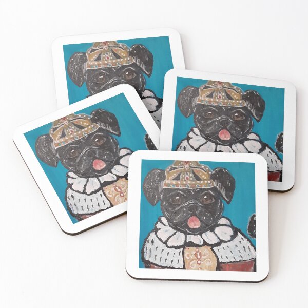 Item preview, King Pugsley  designed and sold by Angela  Kann  Art.