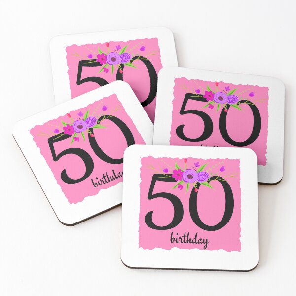 Item preview, 50th Birthday - Fiftieth Birthday Celebration Design designed and sold by Partypumpkin.