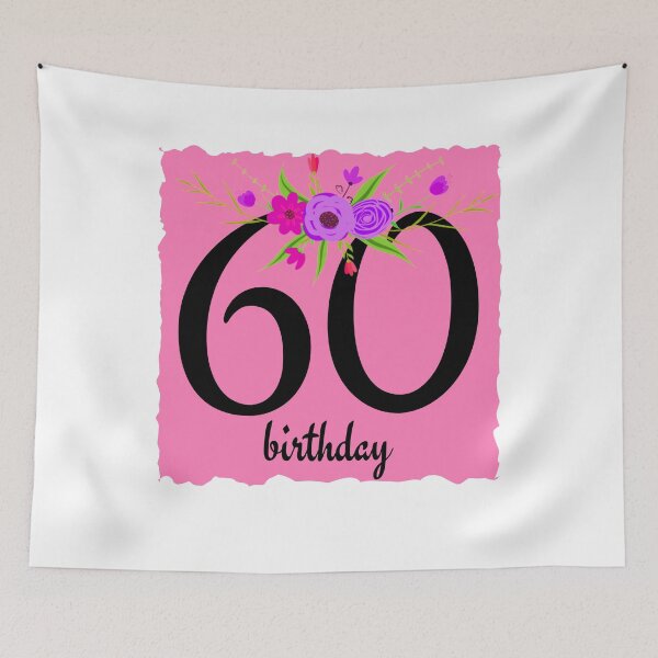 Item preview, 60th Birthday - Sixtieth Birthday Celebration Design designed and sold by Partypumpkin.
