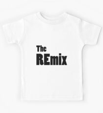 Der Remix (Kind auf Weiß) Kinder T-Shirt