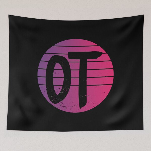 Item preview, OT Occupational Therapy Therapist Month Gift print designed and sold by theodoros20.