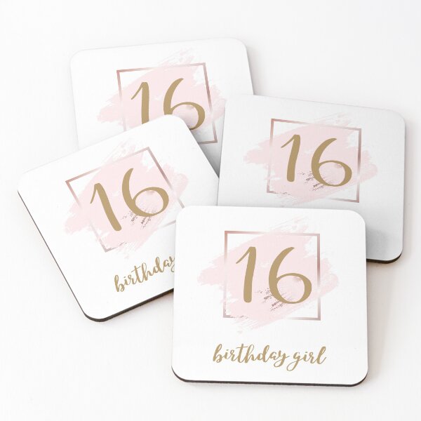 Item preview, 16th Birthday Girl - Sixteenth Birthday Celebration Design designed and sold by Partypumpkin.