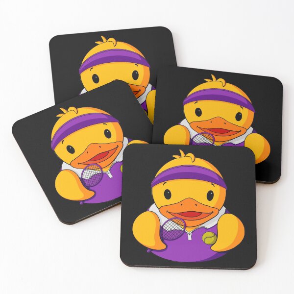 Item preview, Tennis Rubber Duck designed and sold by Alisha Ober Designs.