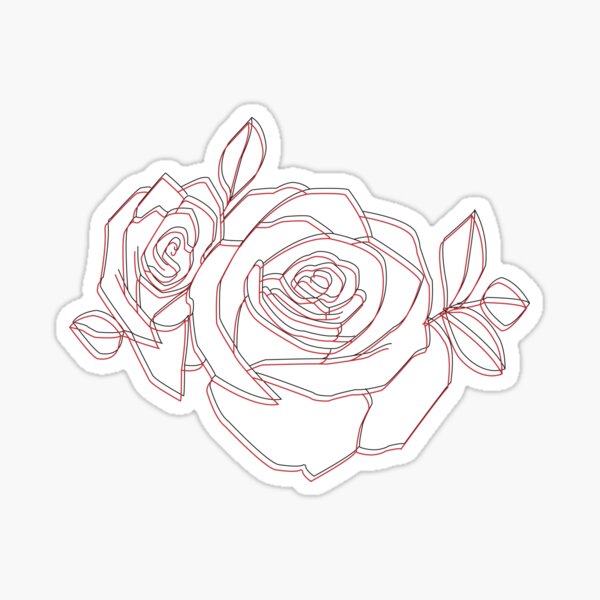 3D Rose tattoo sketch at theYoucom