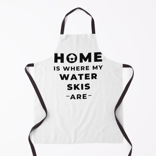Item preview, Home is where my water skis are designed and sold by TheGreenGoat.