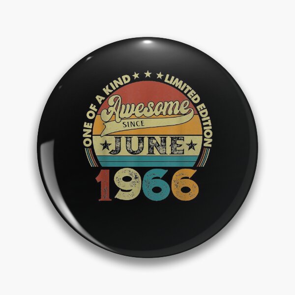 Item preview, Vintage 55th Birthday June 1966 Decorations Men Women 55 Years Old designed and sold by VioletteLeisa.