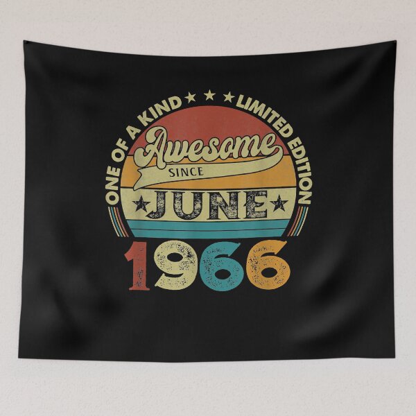 Item preview, Vintage 55th Birthday June 1966 Decorations Men Women 55 Years Old designed and sold by VioletteLeisa.